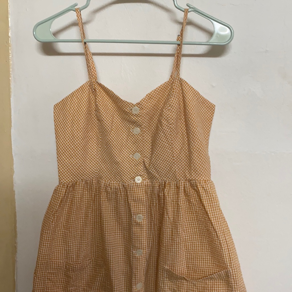 Gingham Pattern Dress